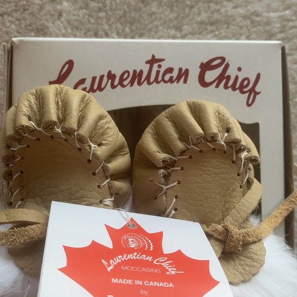 New Laurentein chief deer tan leather for babies - Picture 4 of 5